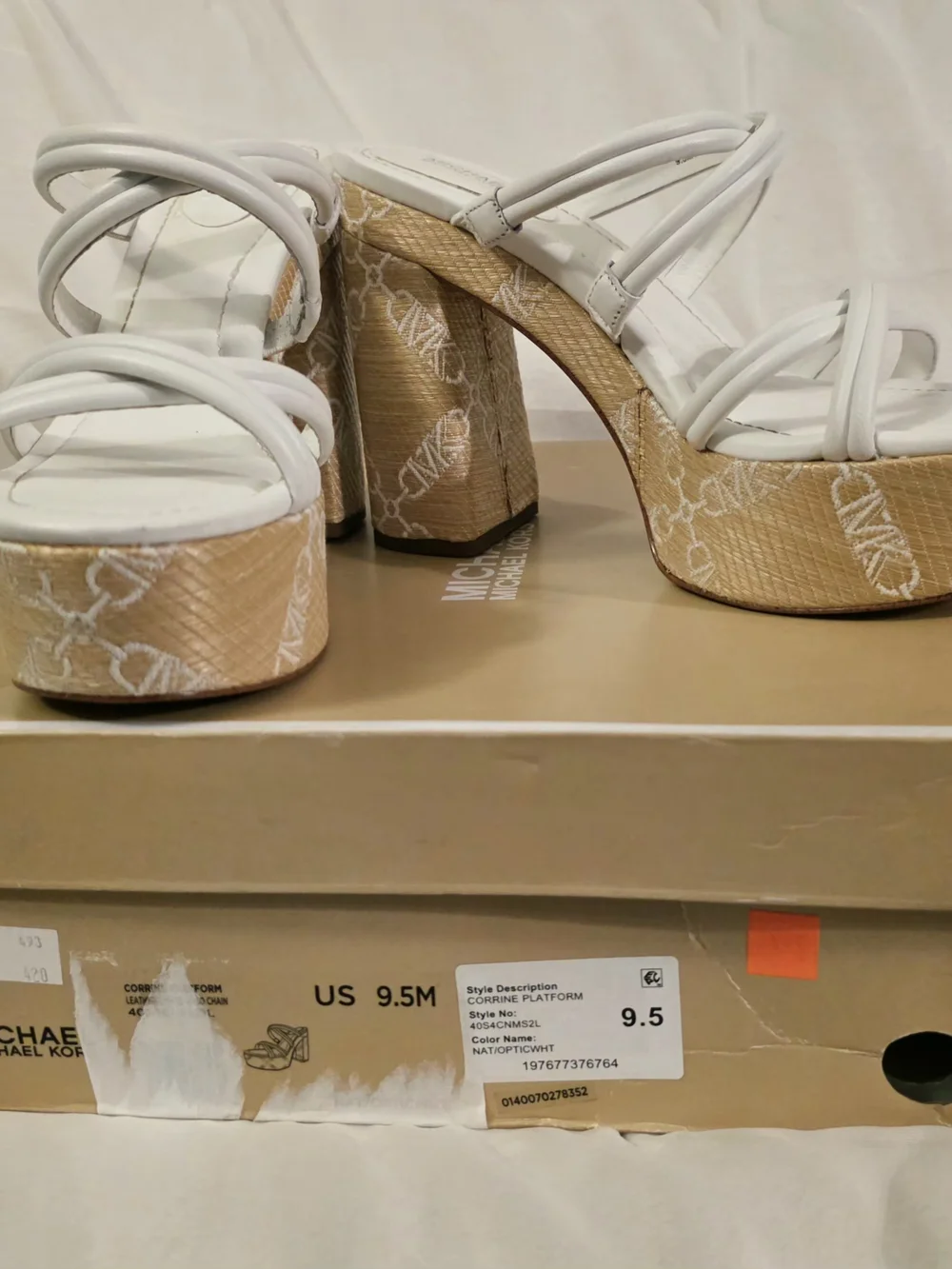 ✨ LIKE NEW ✨ Michael Kors Corrine Platform Sandals 9.5M